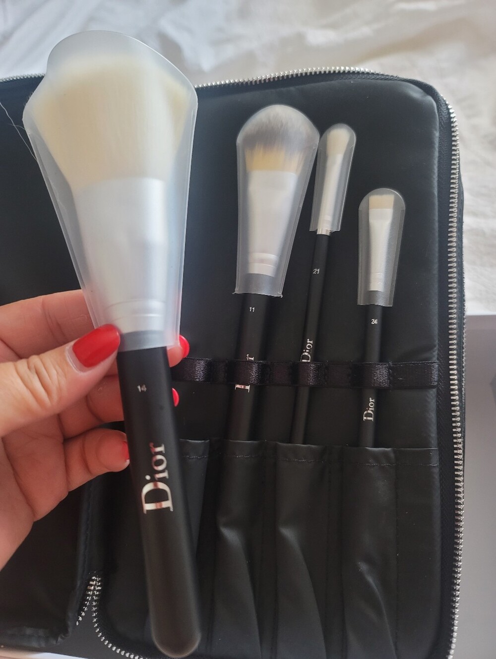 Dior Backstage Makeup Brush Set With Pouch & Box